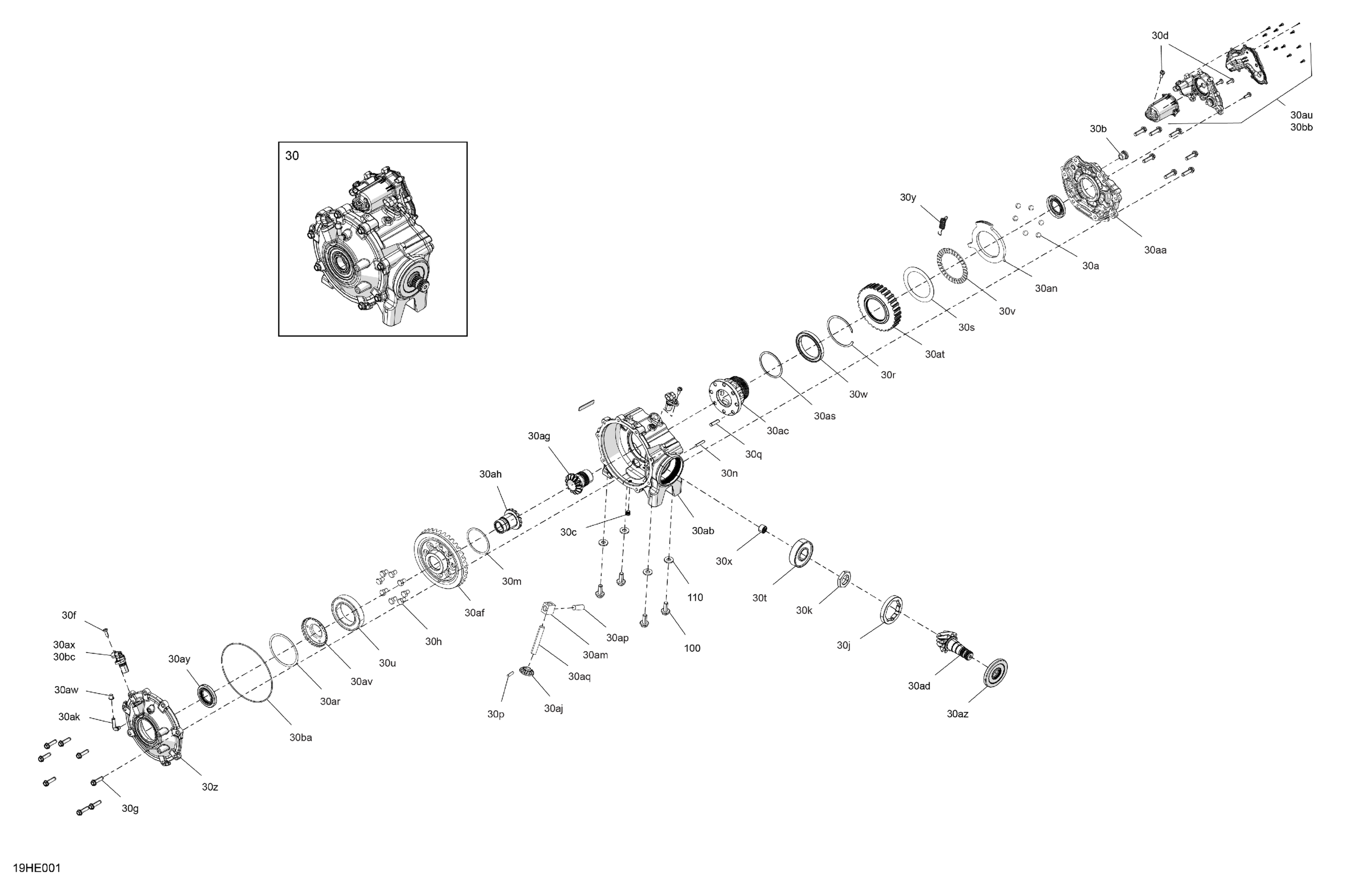 Drive - Front - Differential Parts