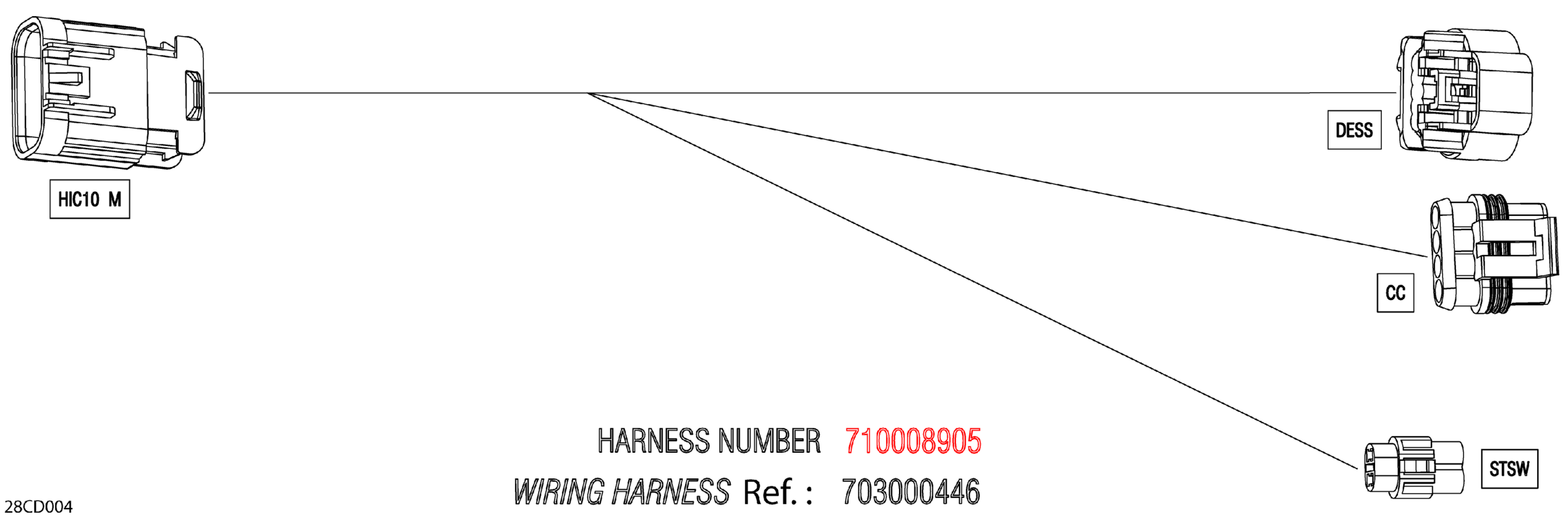 Electric - Key Wiring Harness