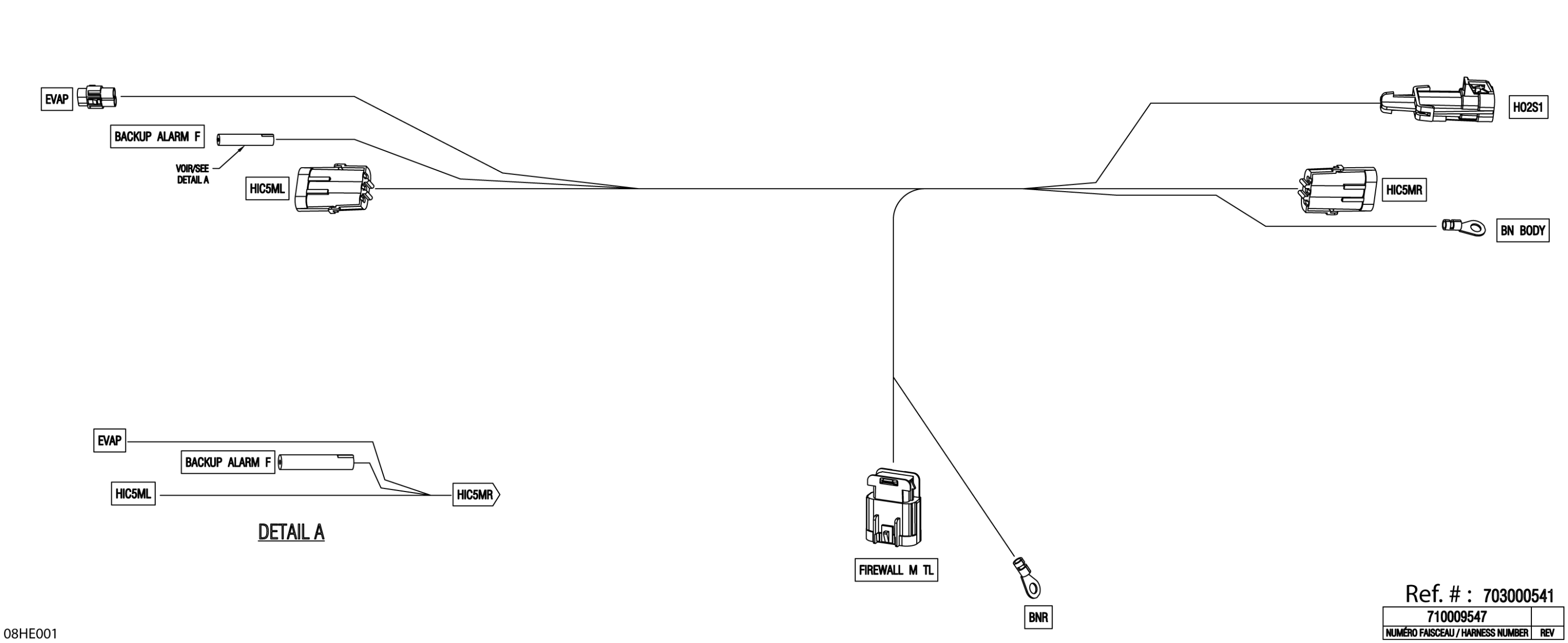 Electric - Junction Wiring Harness