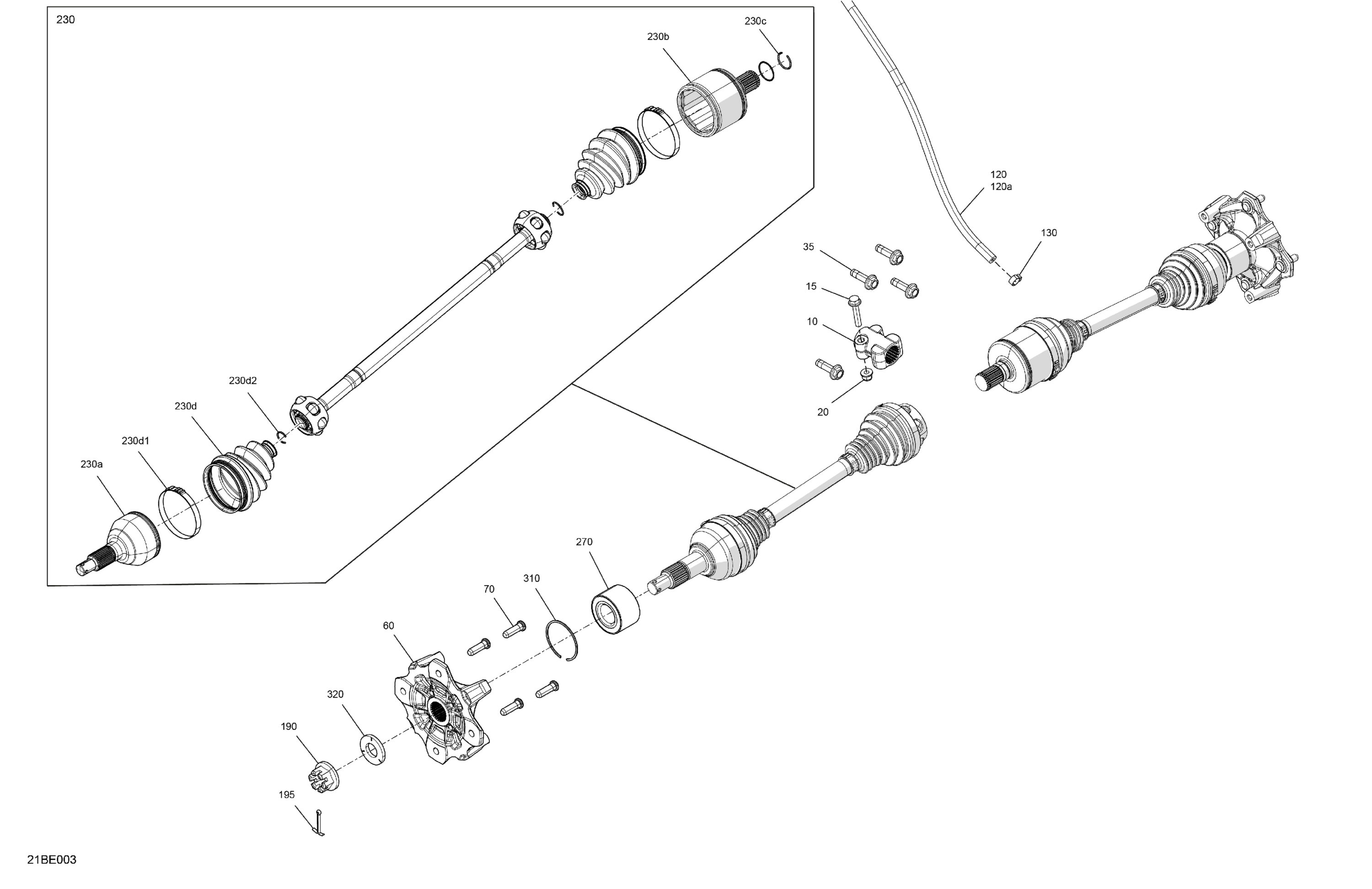 Drive - Rear - Common Parts