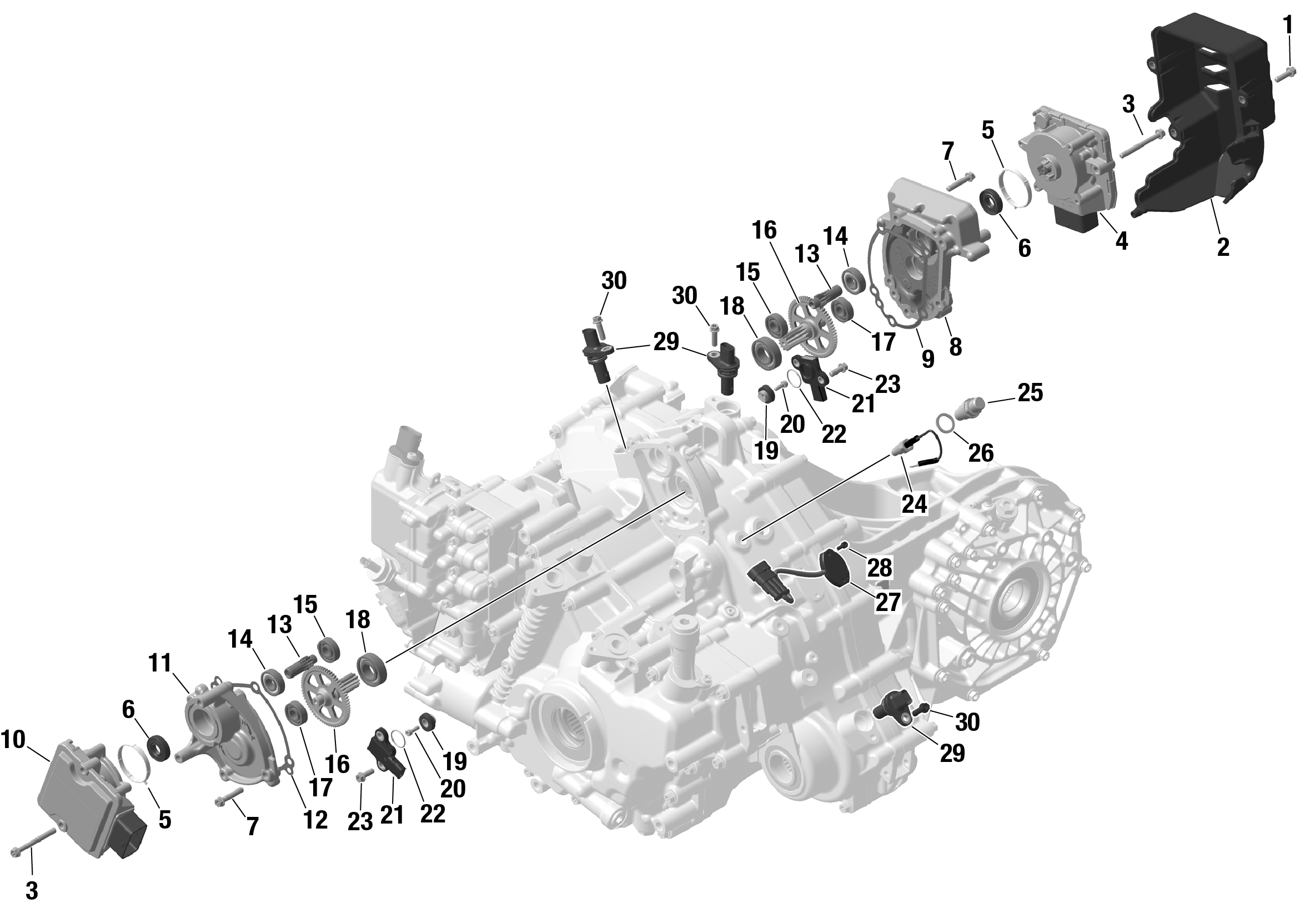 ROTAX - Gearbox Servo Motors