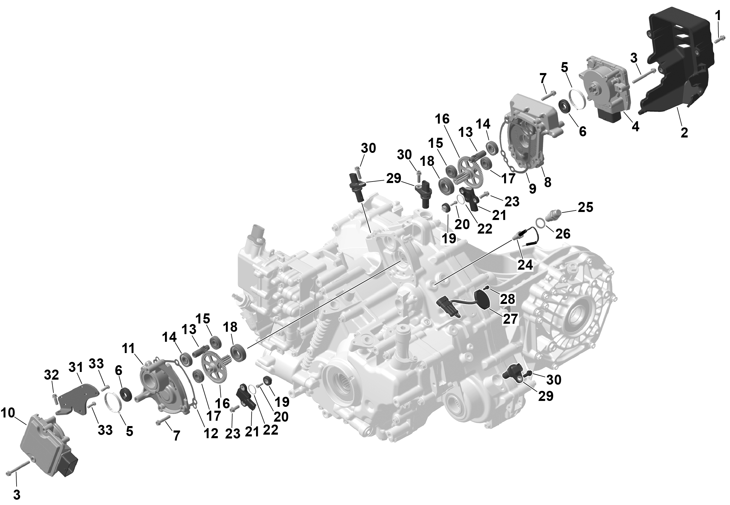 ROTAX - GearBox Servo Motors