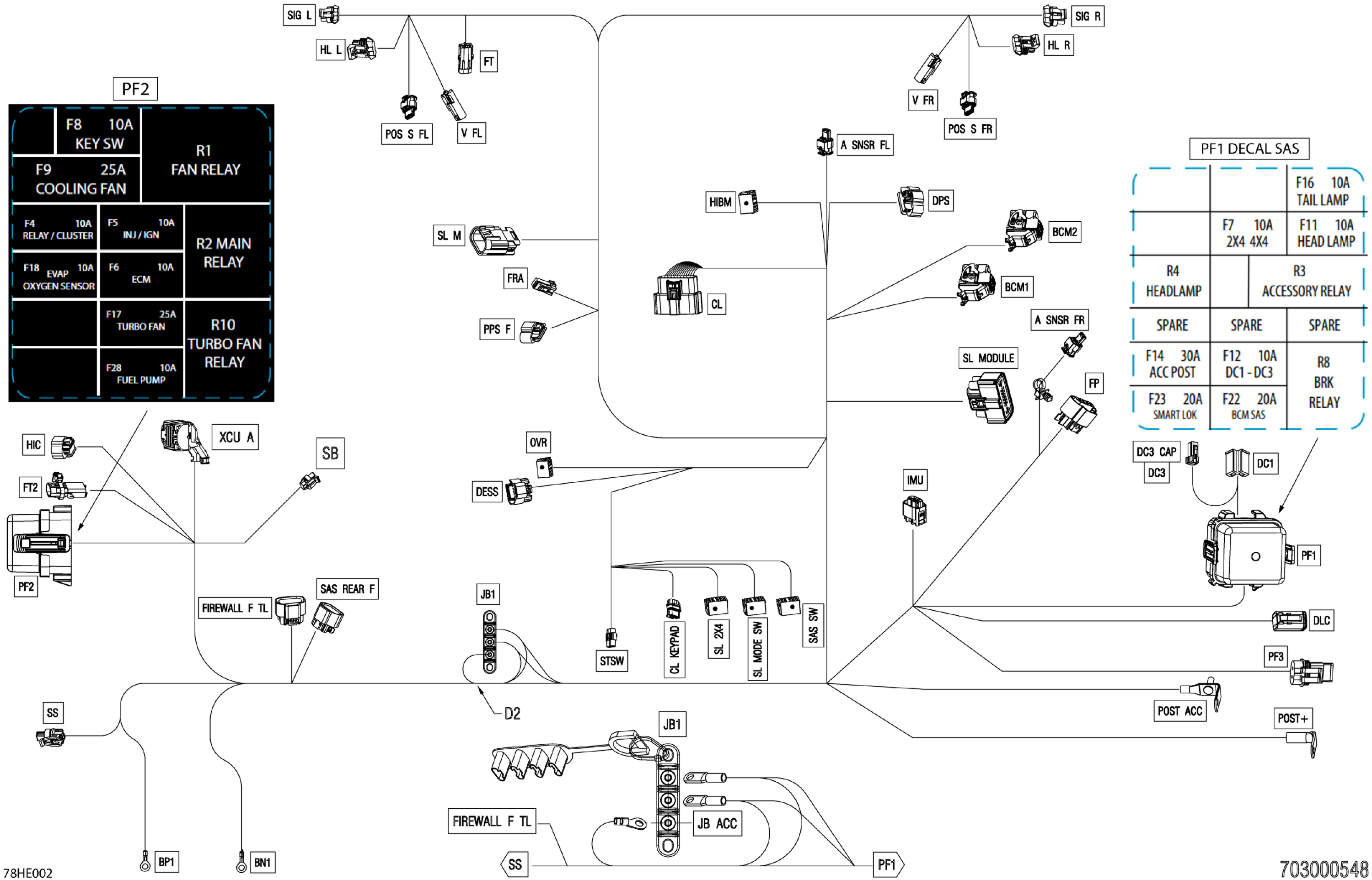 Electric - Main Harness