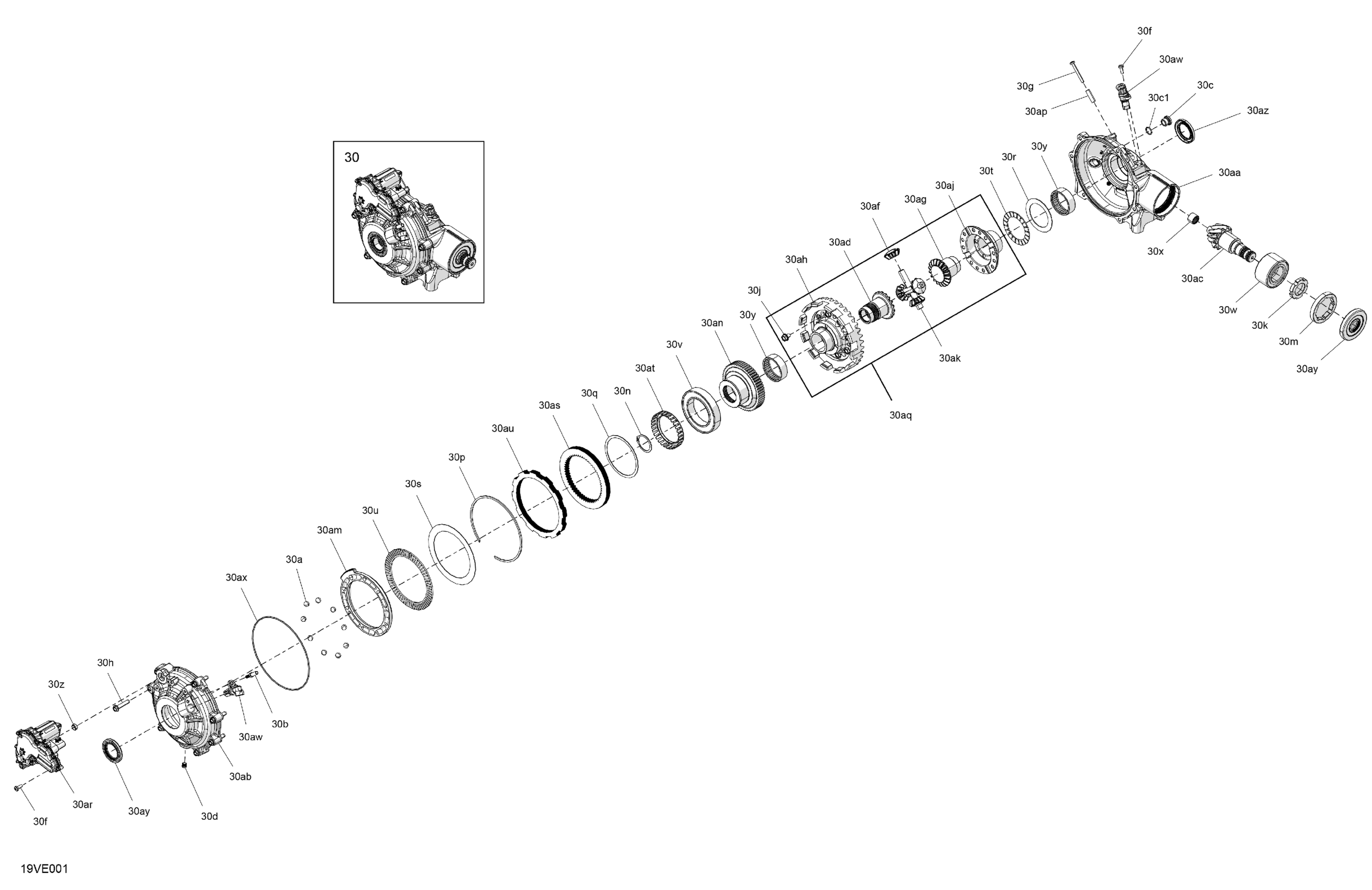 Drive - Front - Differential Parts