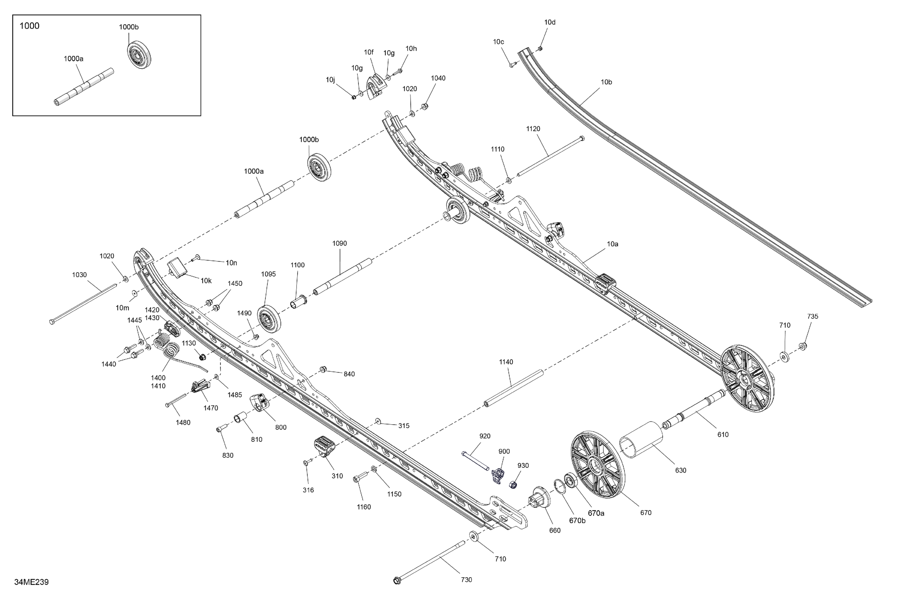 Схема узла: Suspension - Rear - Lower Section