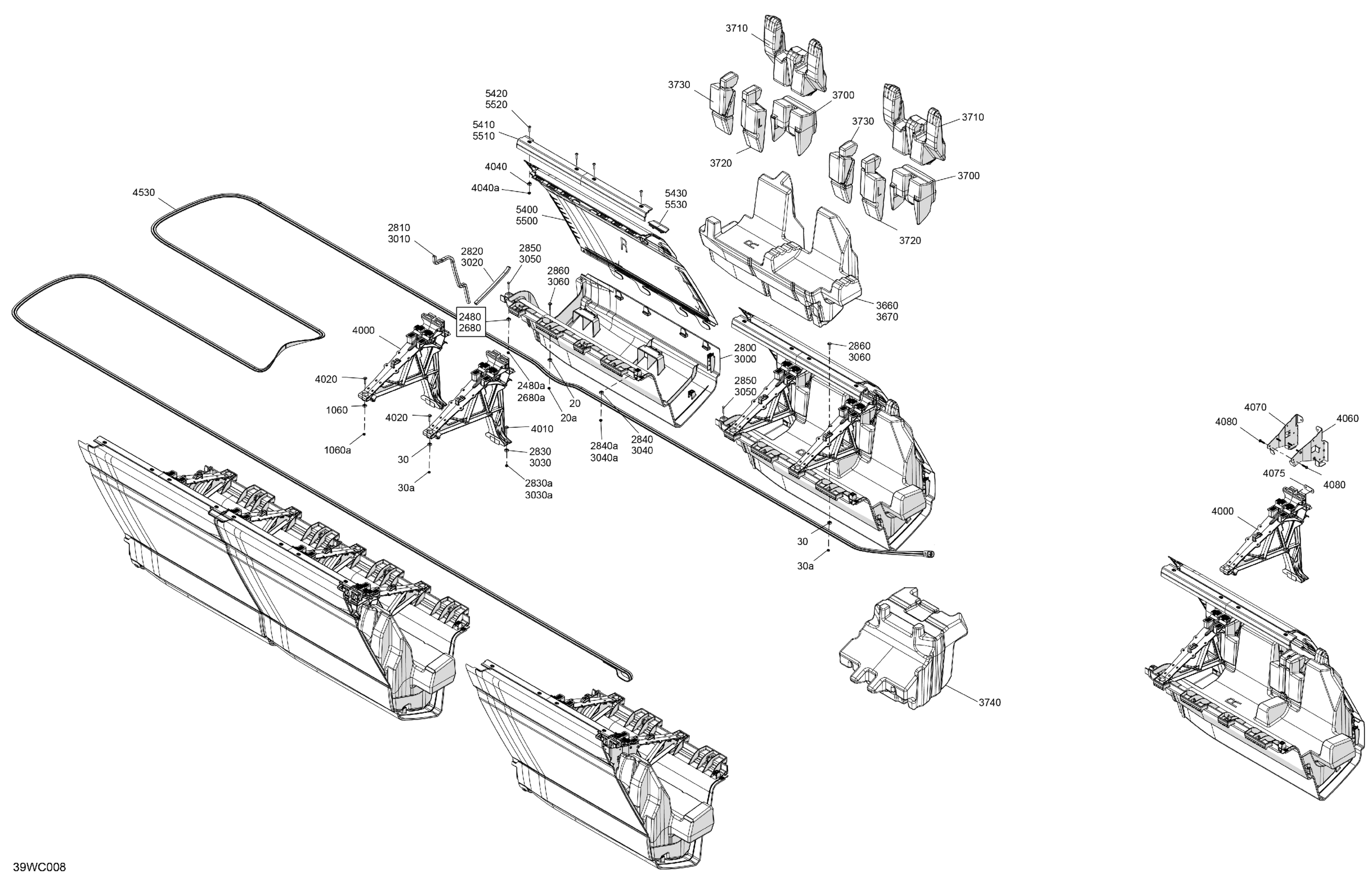 HULL - Central Float Deflector