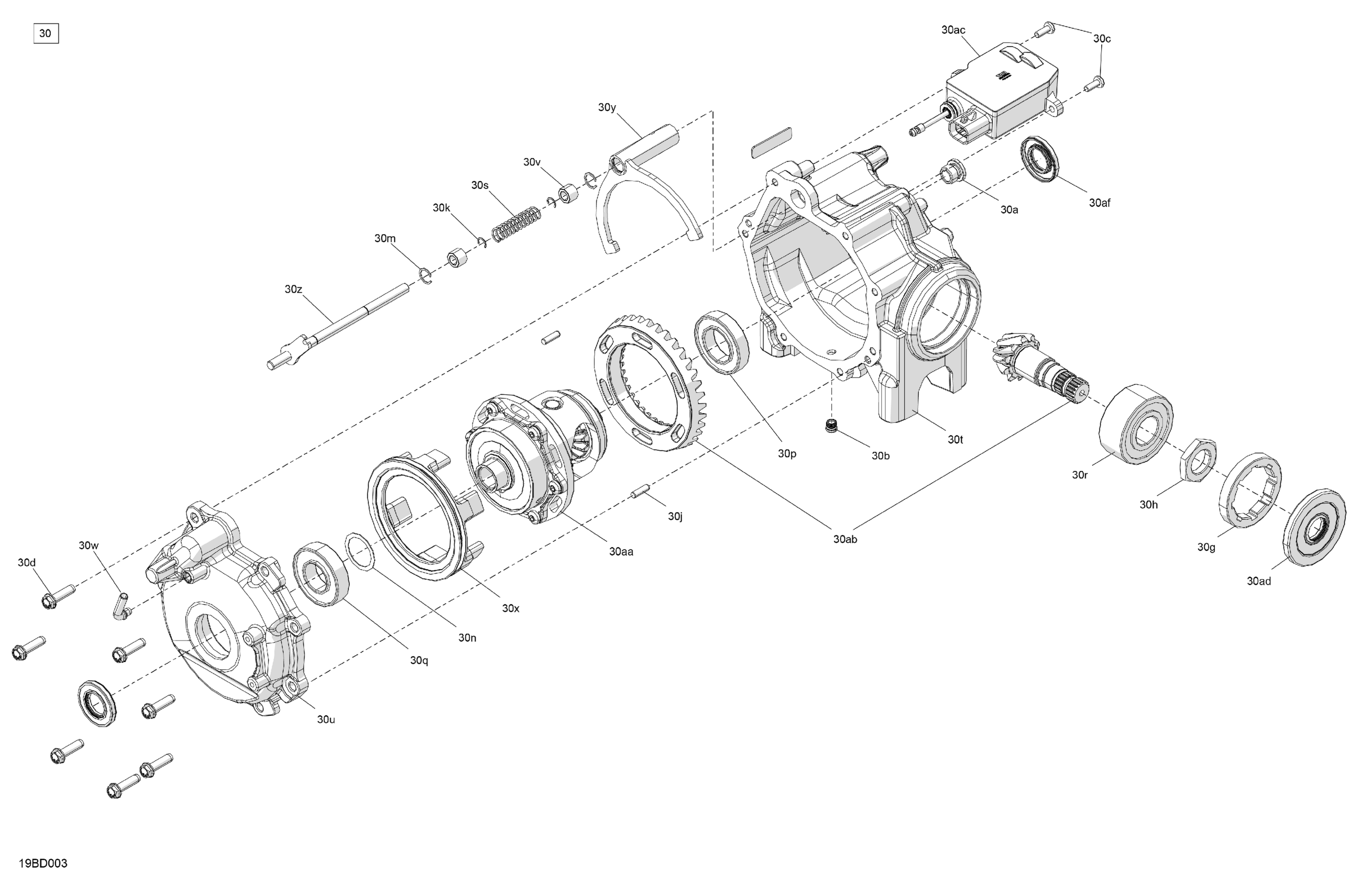 Drive - Front - Differential Parts