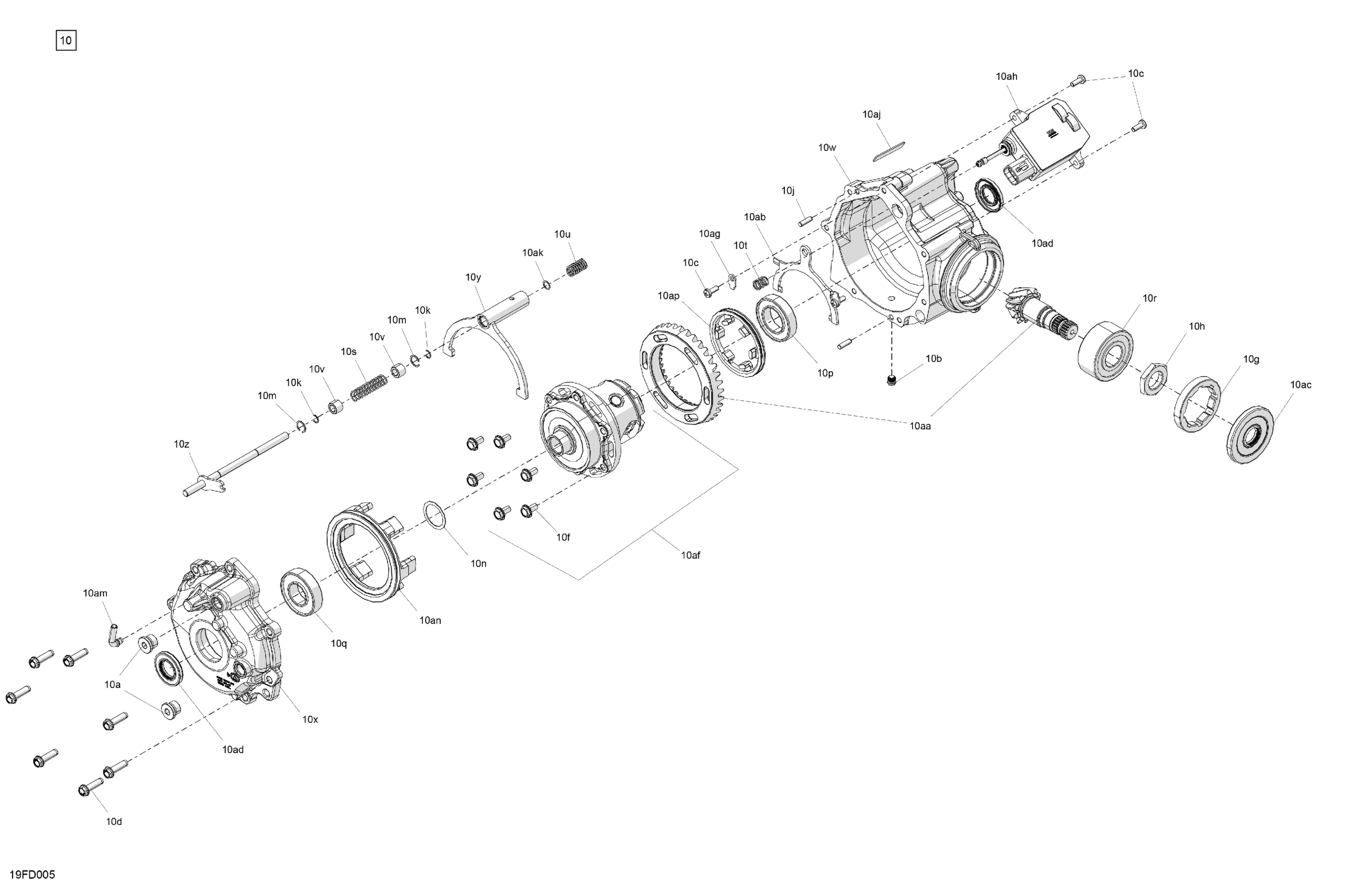 Drive - Front - Differential Parts