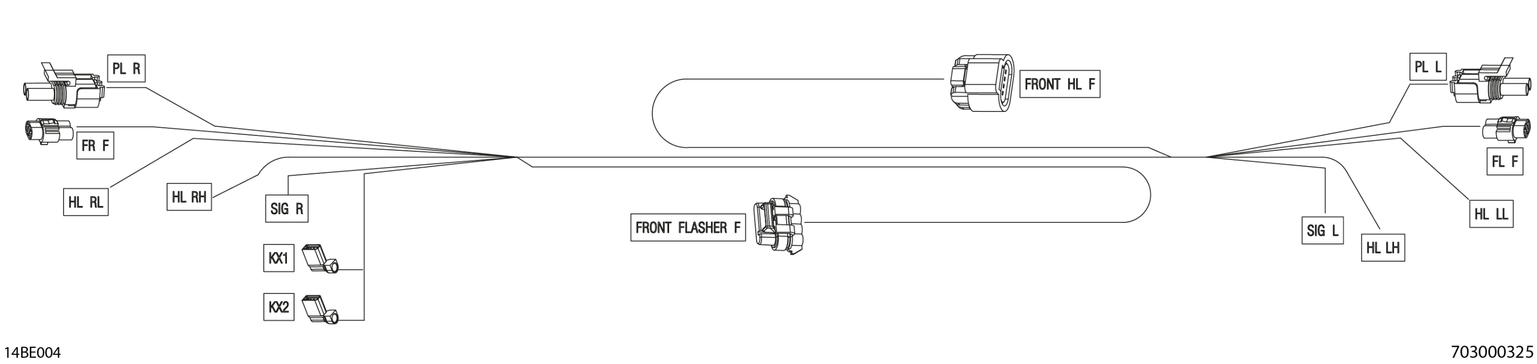 Electric - Front Wiring Harness