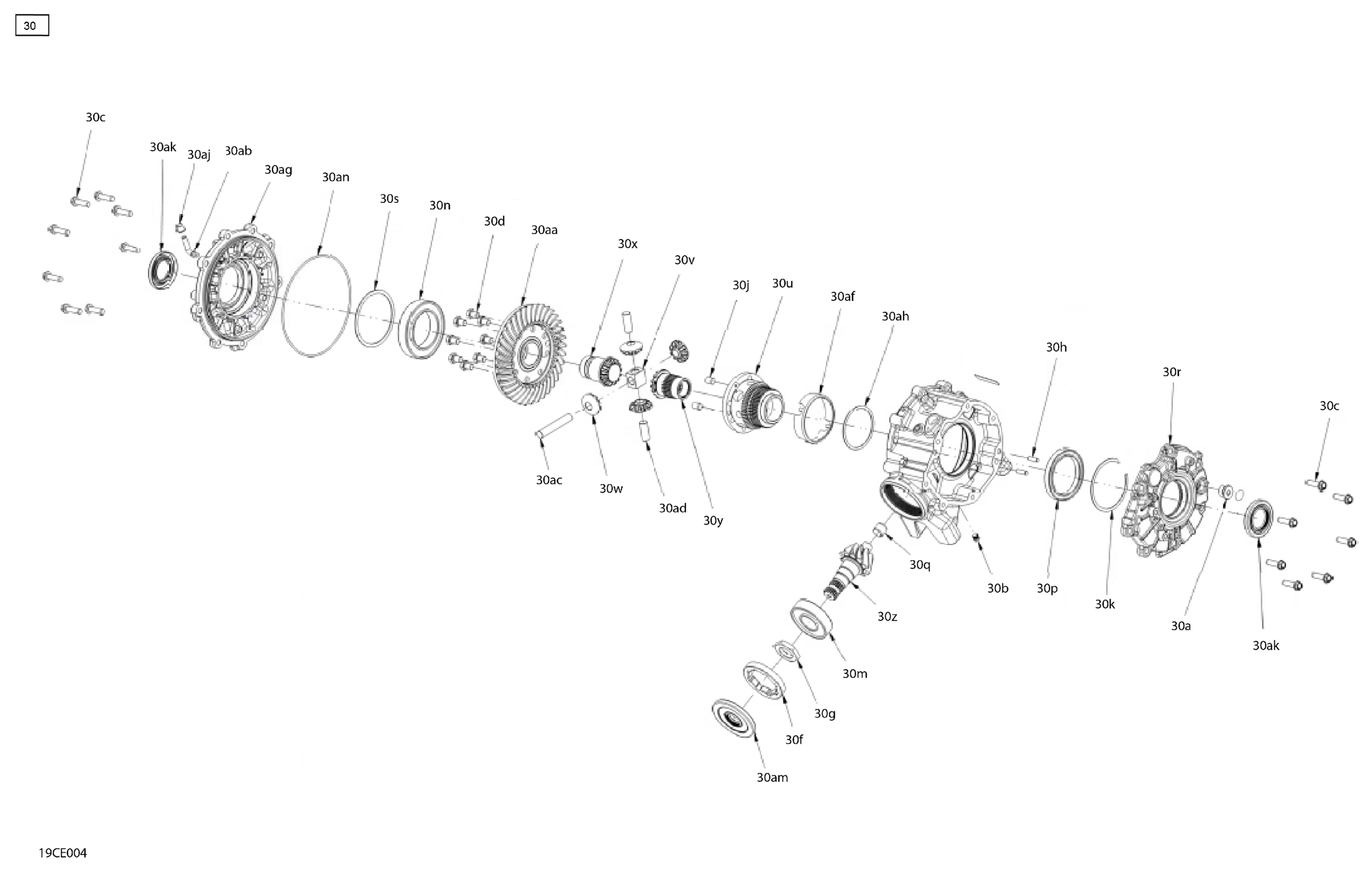 Drive - Front - Differential Parts