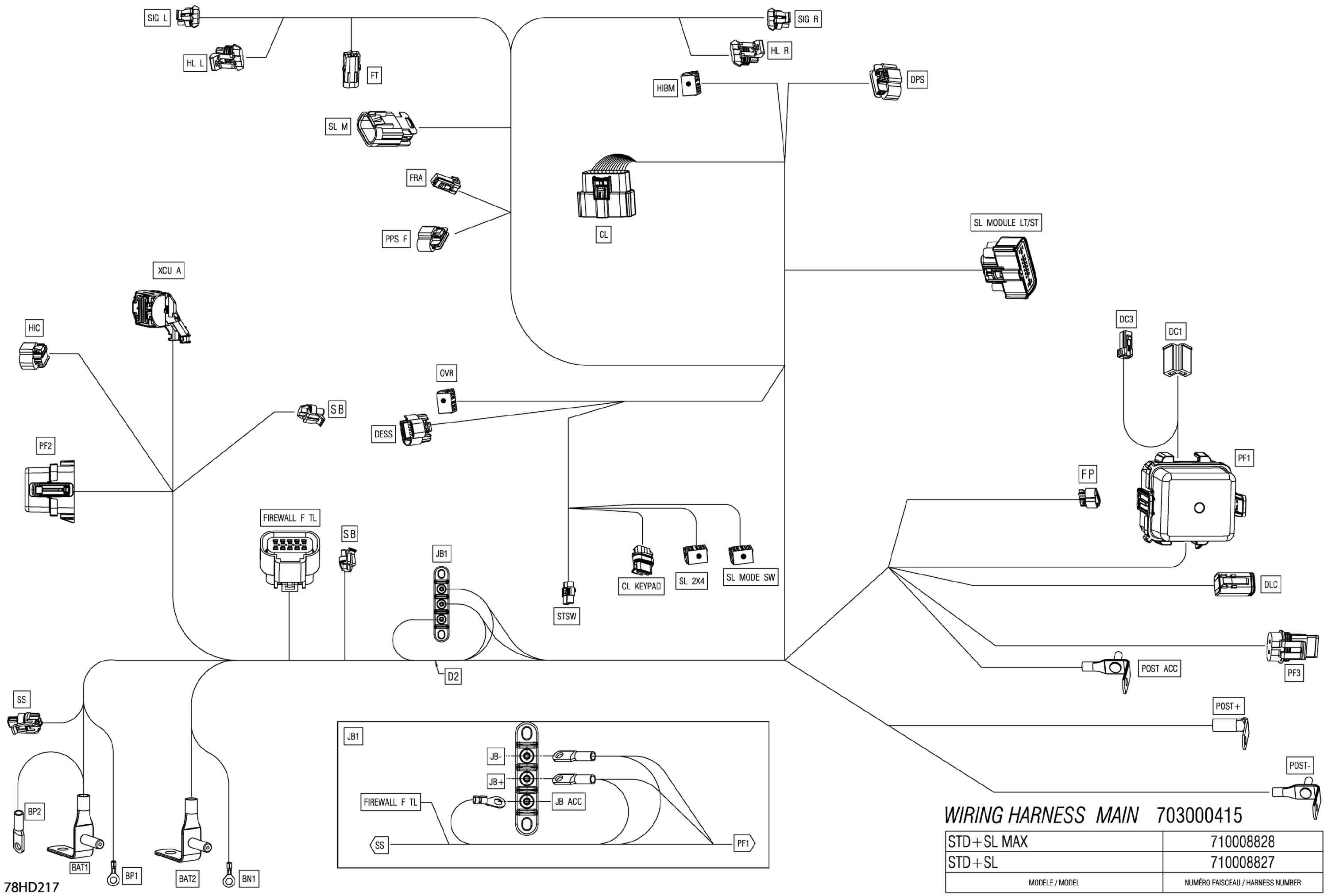 Electric - Main Harness