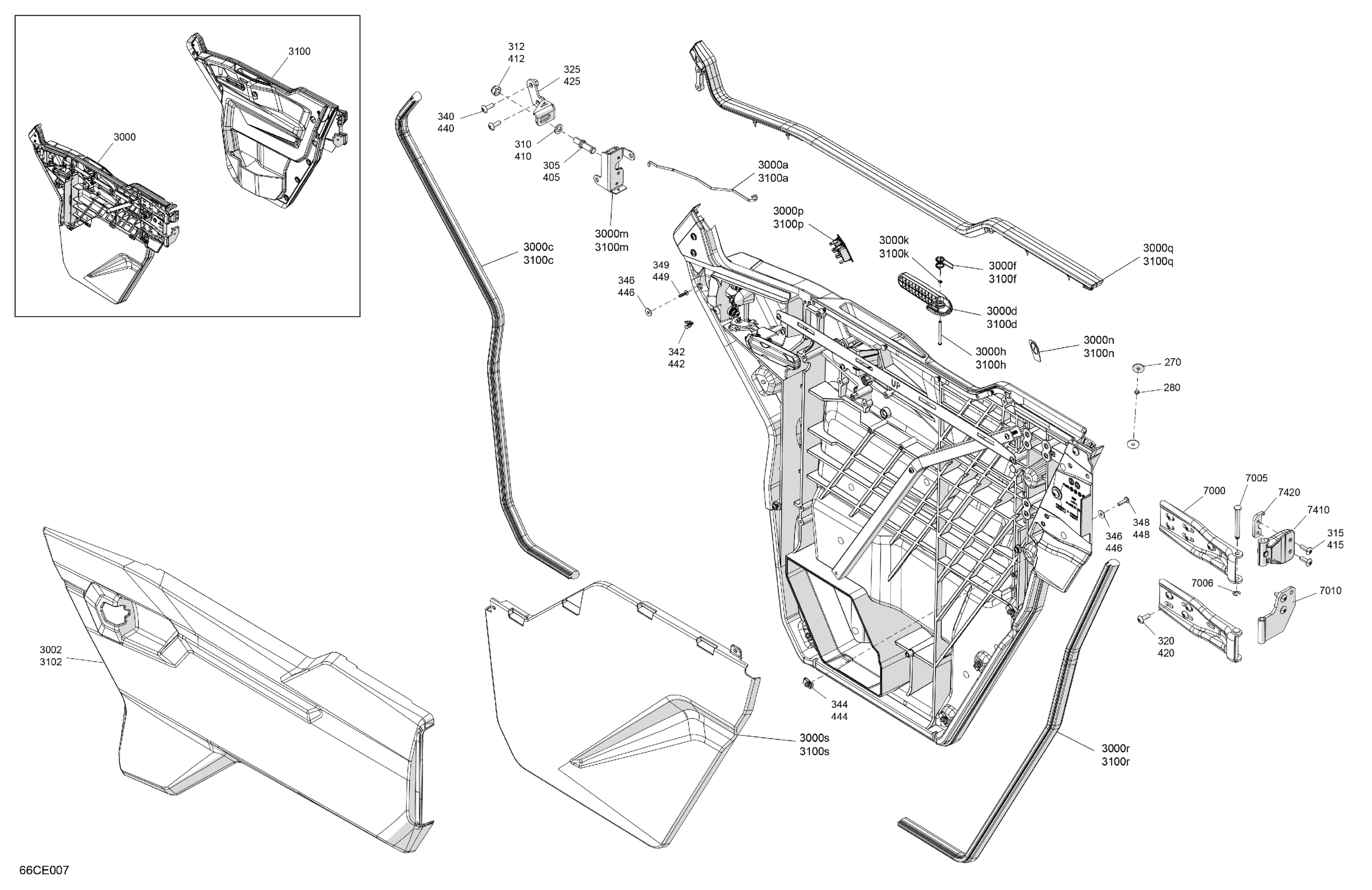 Enclosure Cab - Doors