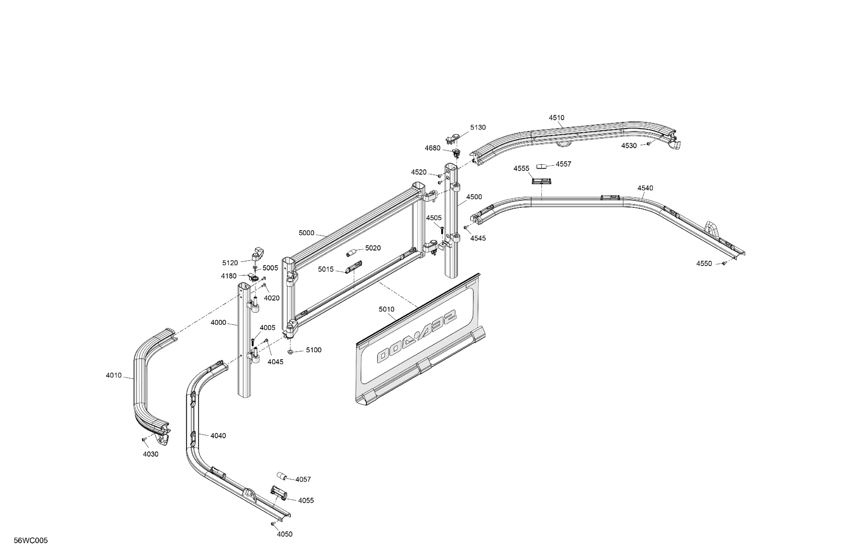 GUARD RAILS - Front