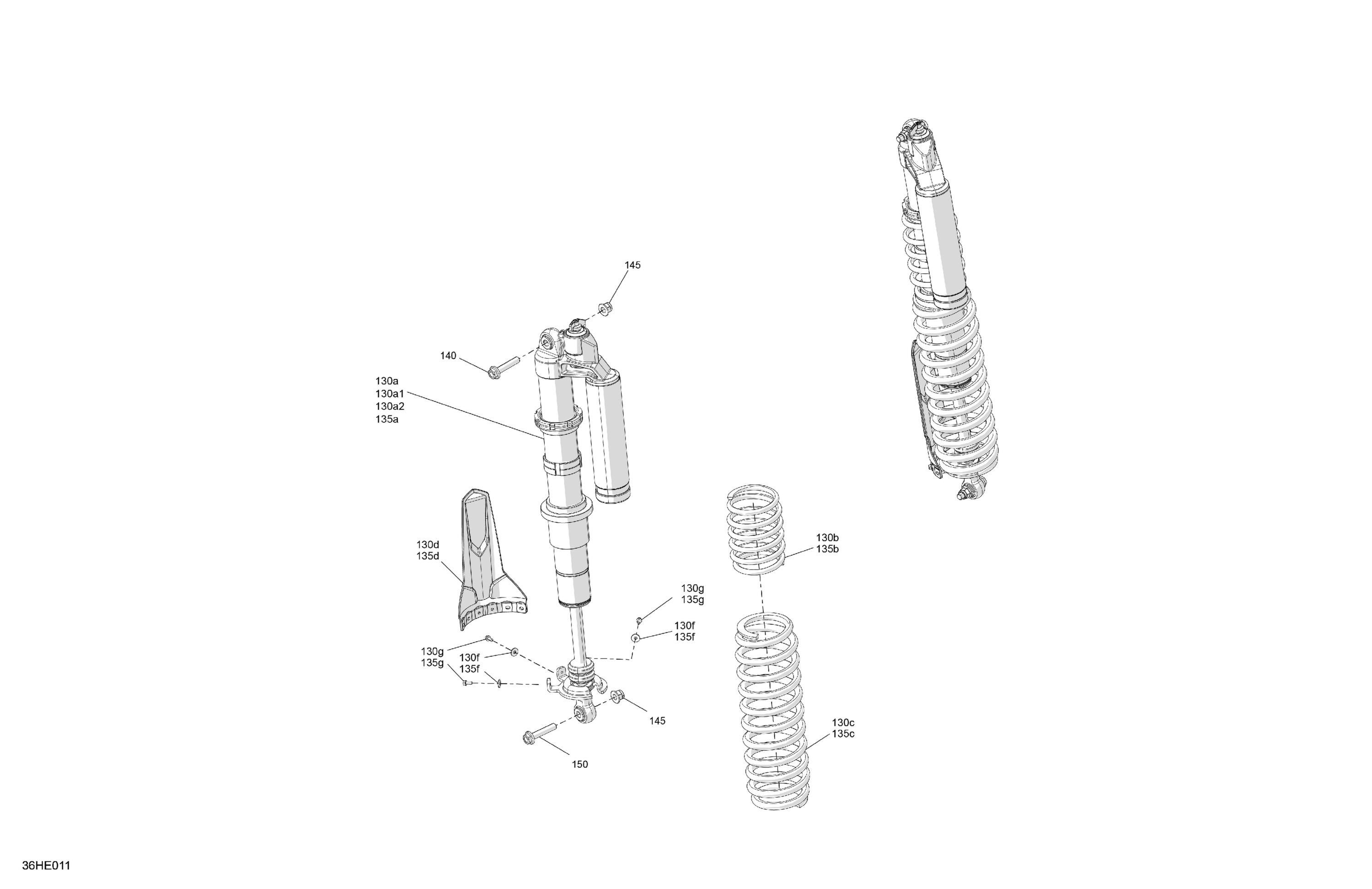 Suspension - Rear Shocks