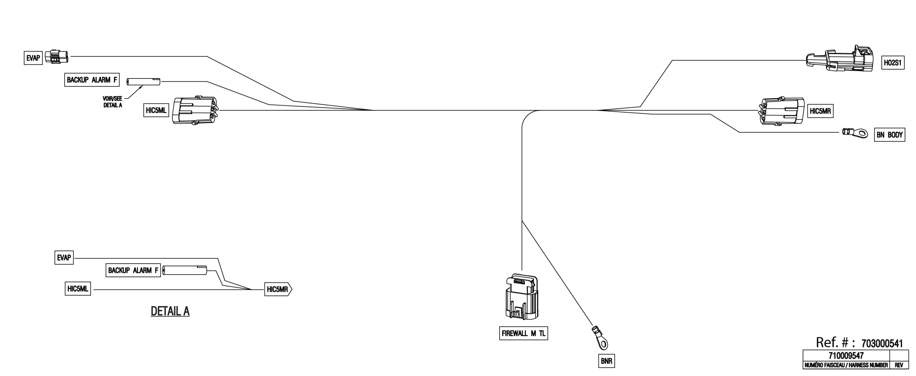 Electric - Junction Wiring Harness