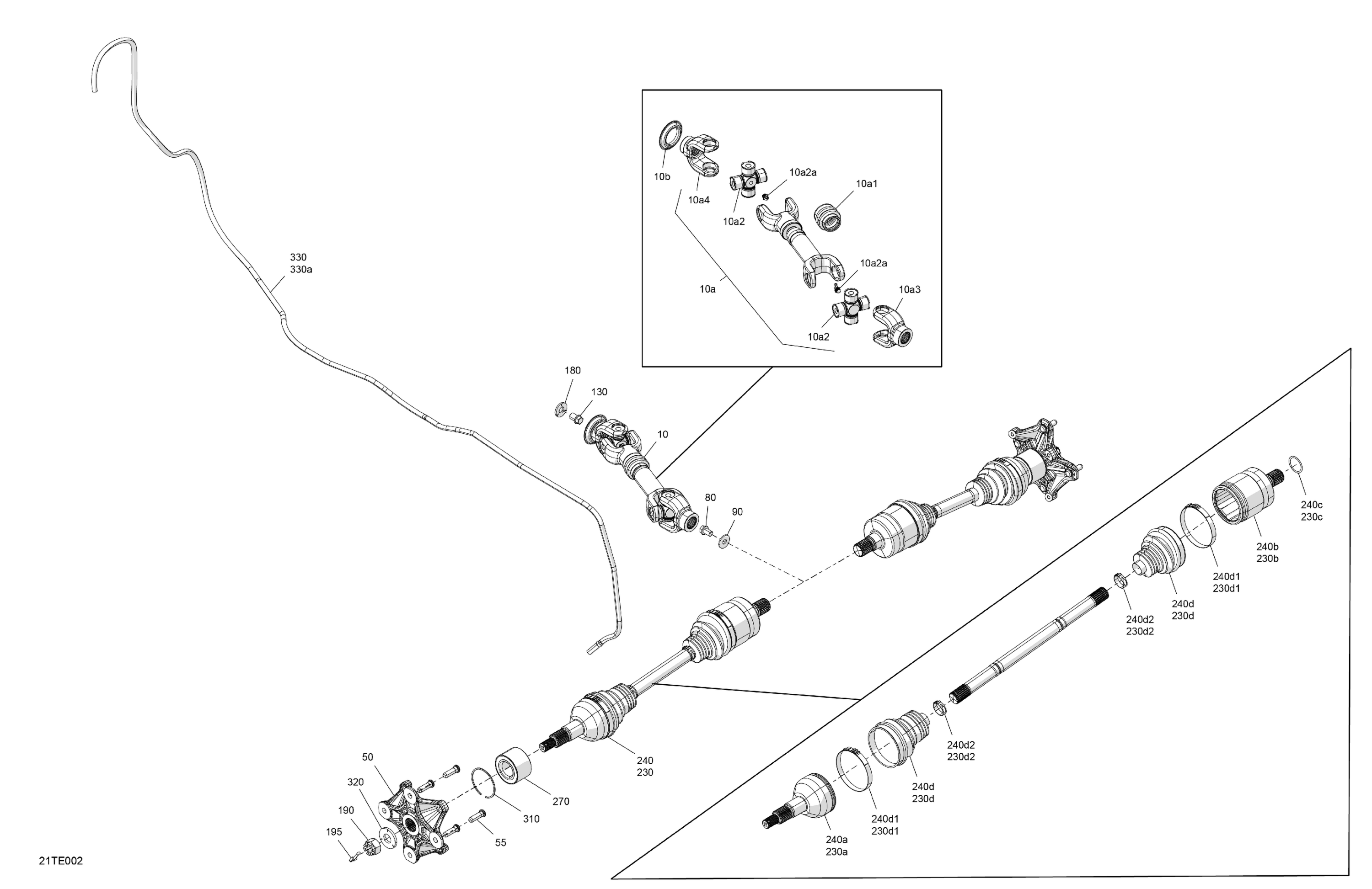 Drive - Rear - Common Parts