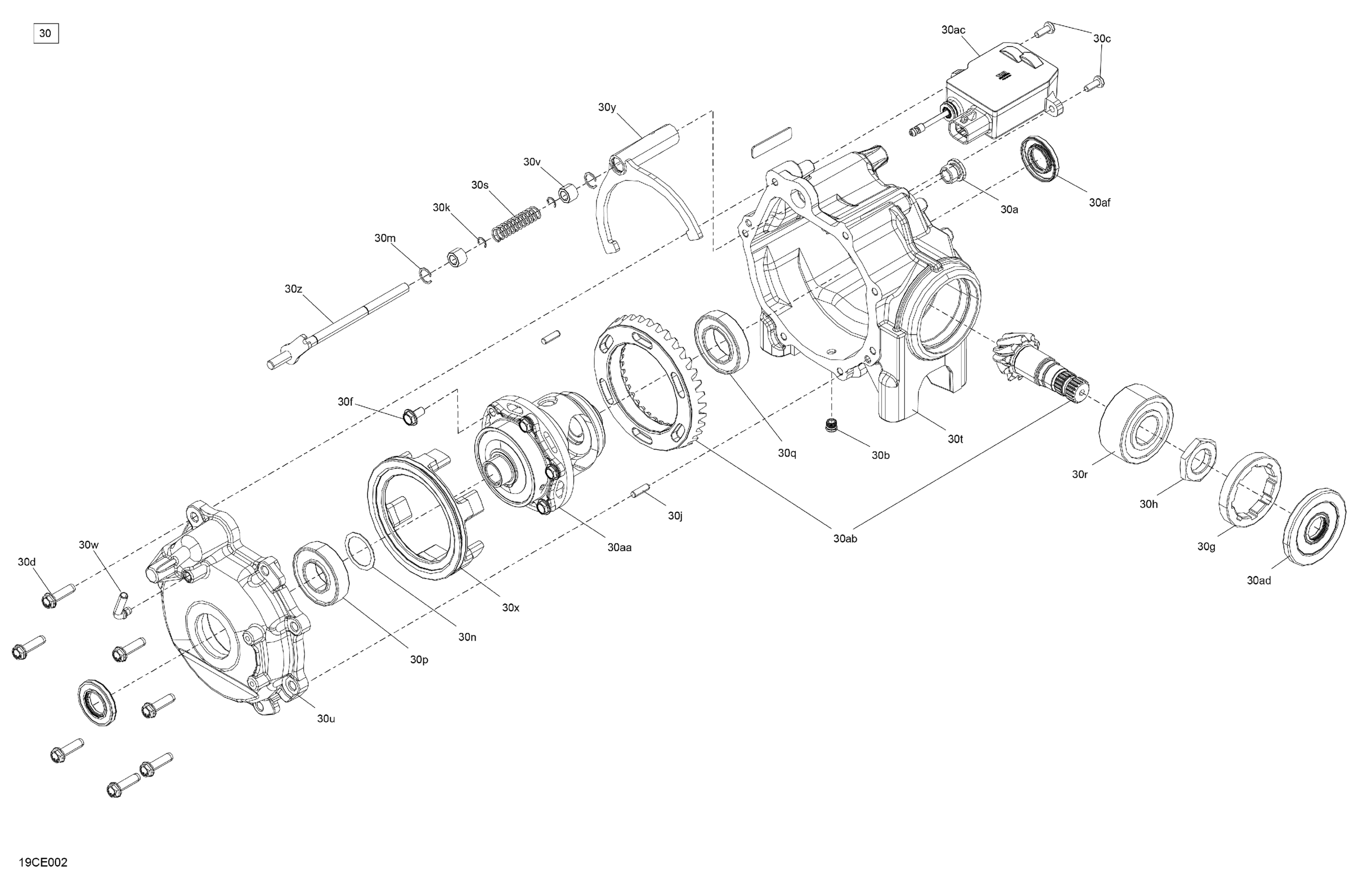 Drive - Front - Differential Parts