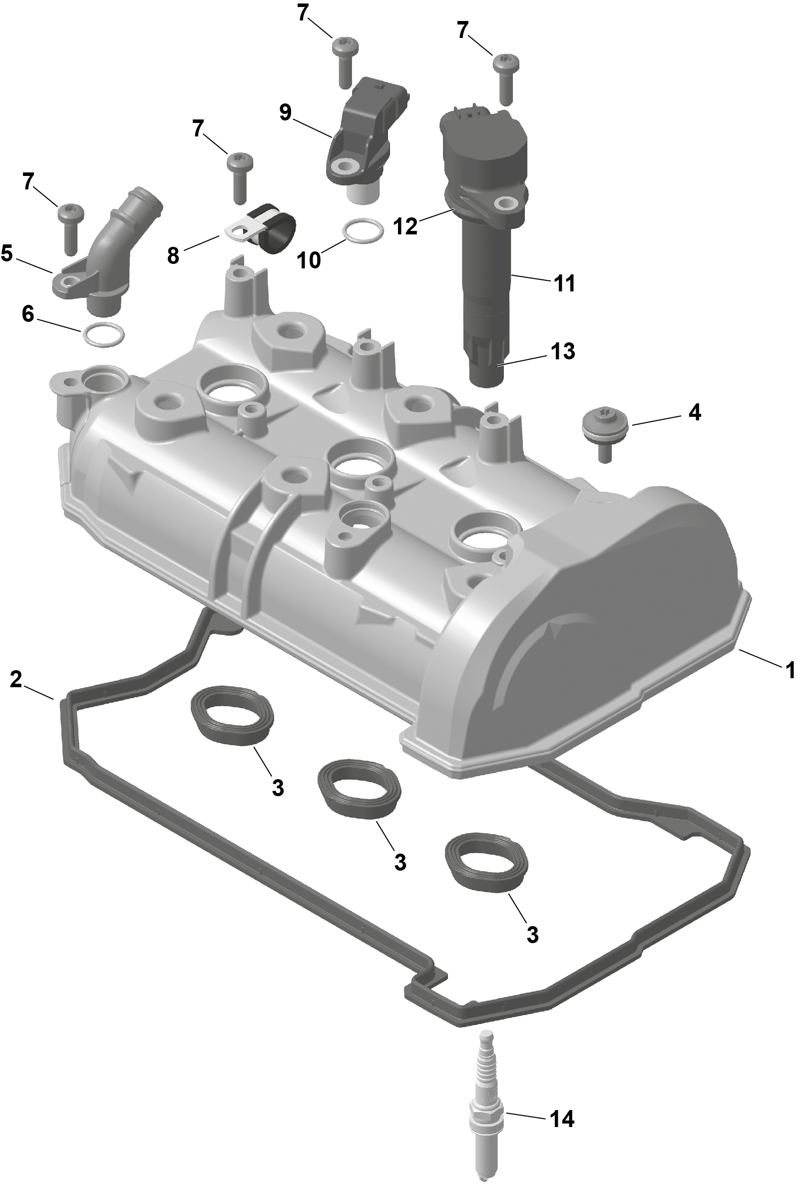 ROTAX - Valve Cover