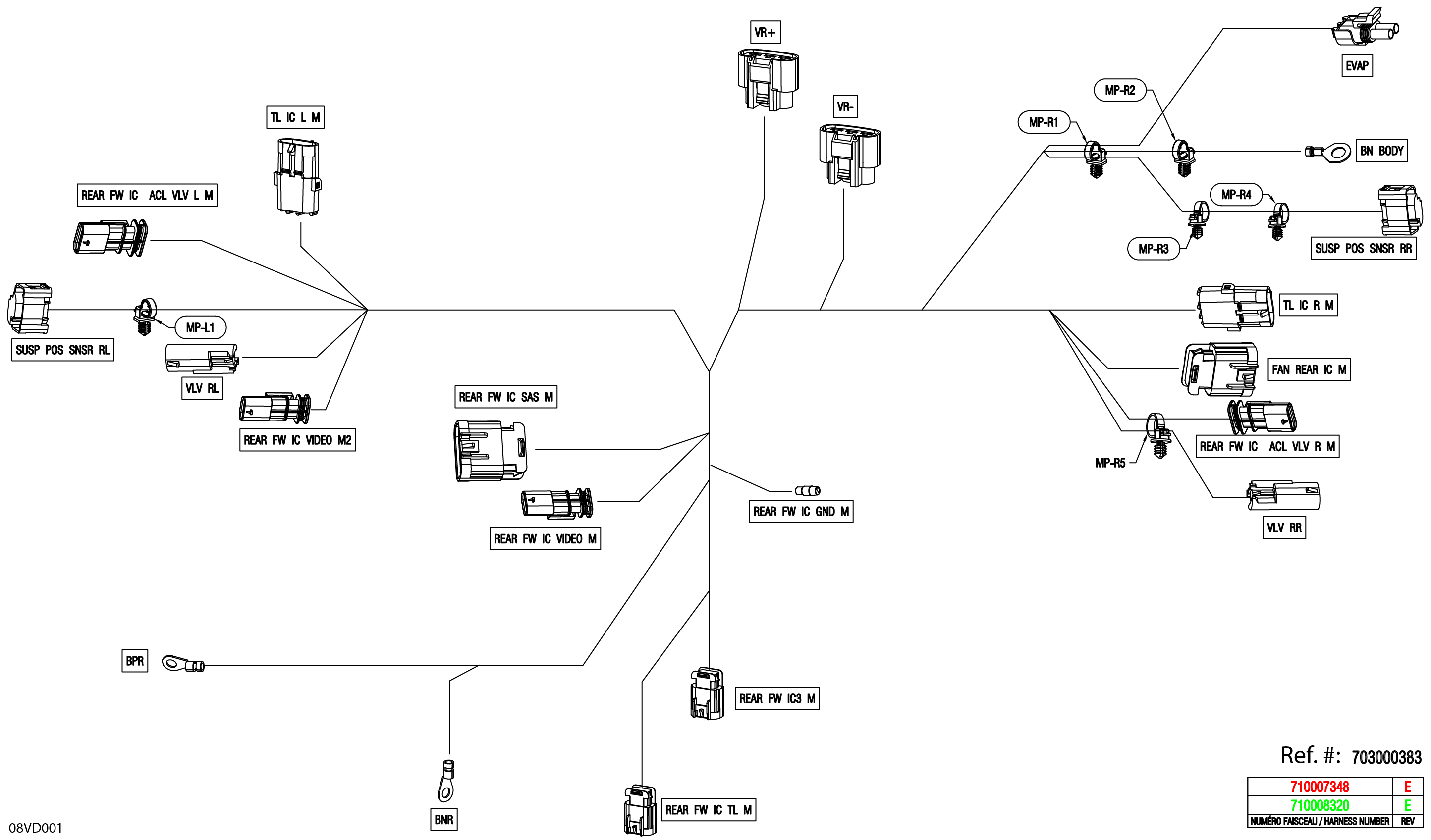 Electric - Junction Wiring Harness