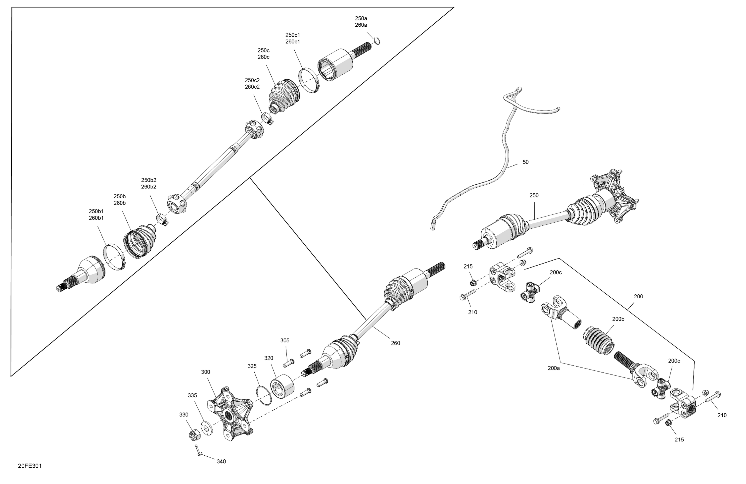 Drive - Front - Common Parts