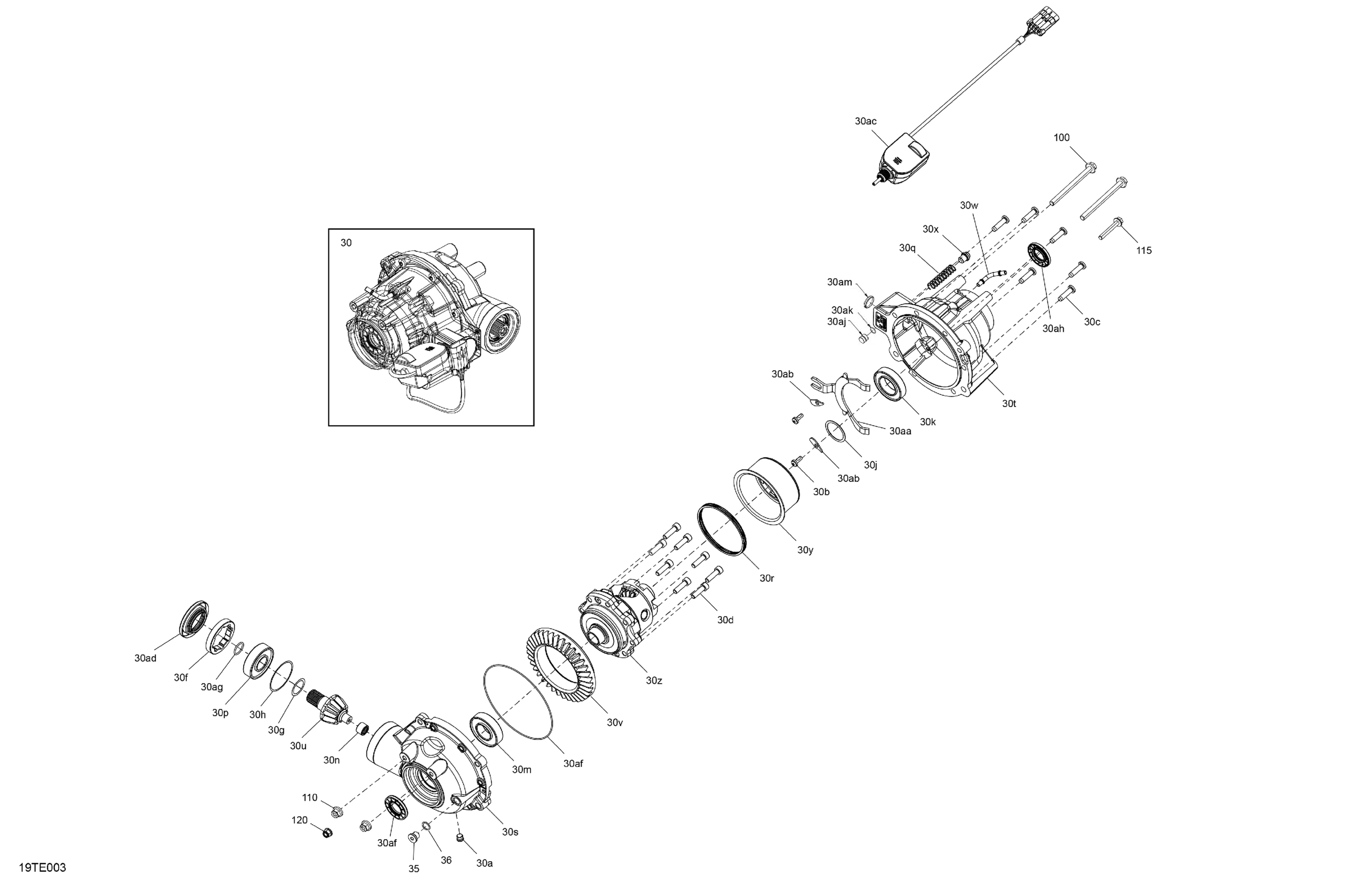 Drive - Front - Differential Parts