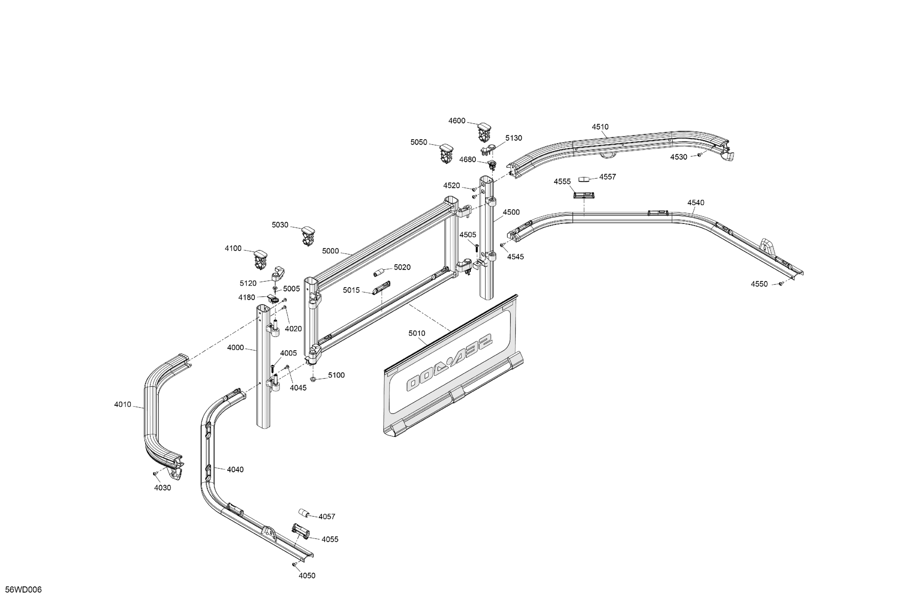 GUARD RAILS - Front